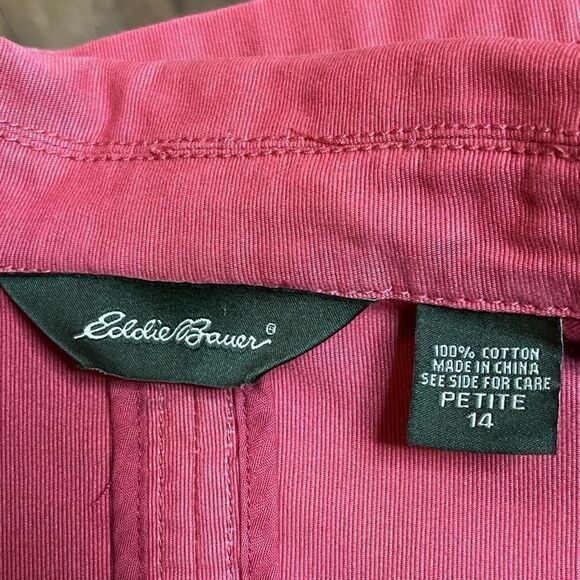 Eddie Bauer Career Jacket Red 14P - Picture 5 of 7